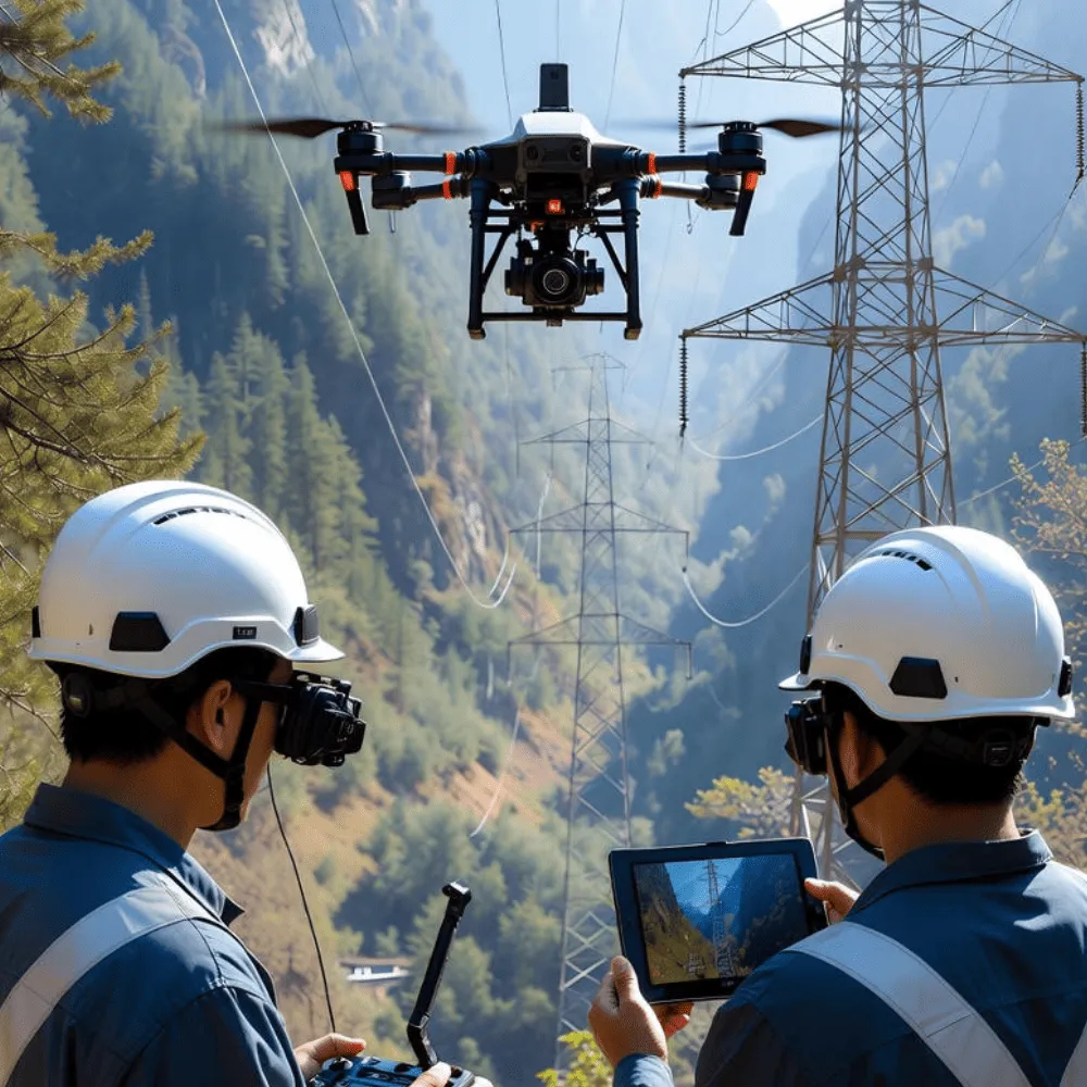 山區輸電監控