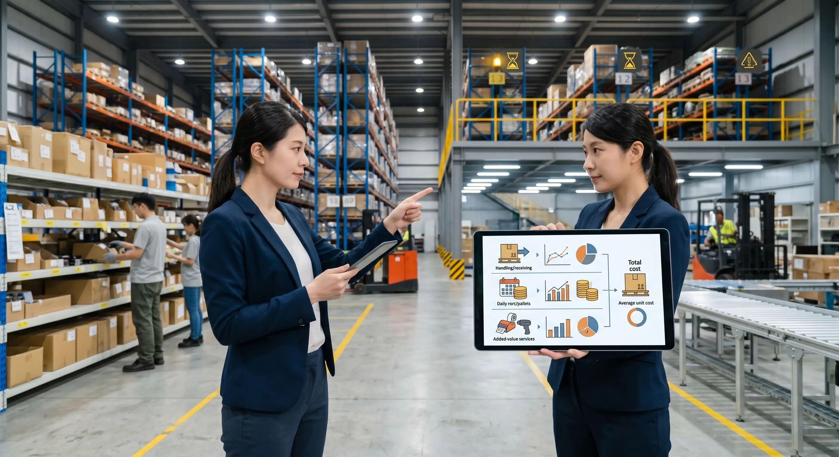 倉儲寄放費用計算