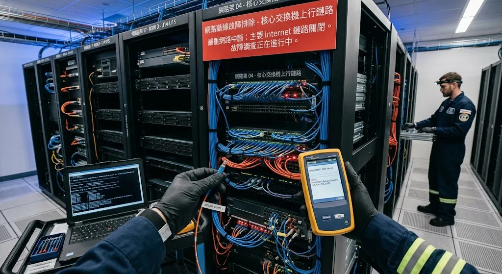 網路斷線故障排除