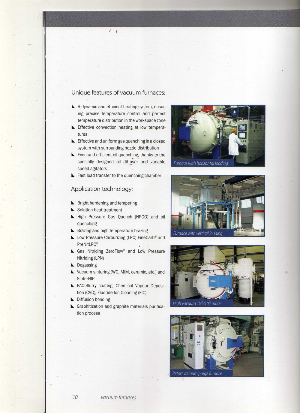 世界級真空爐及熱處理設備