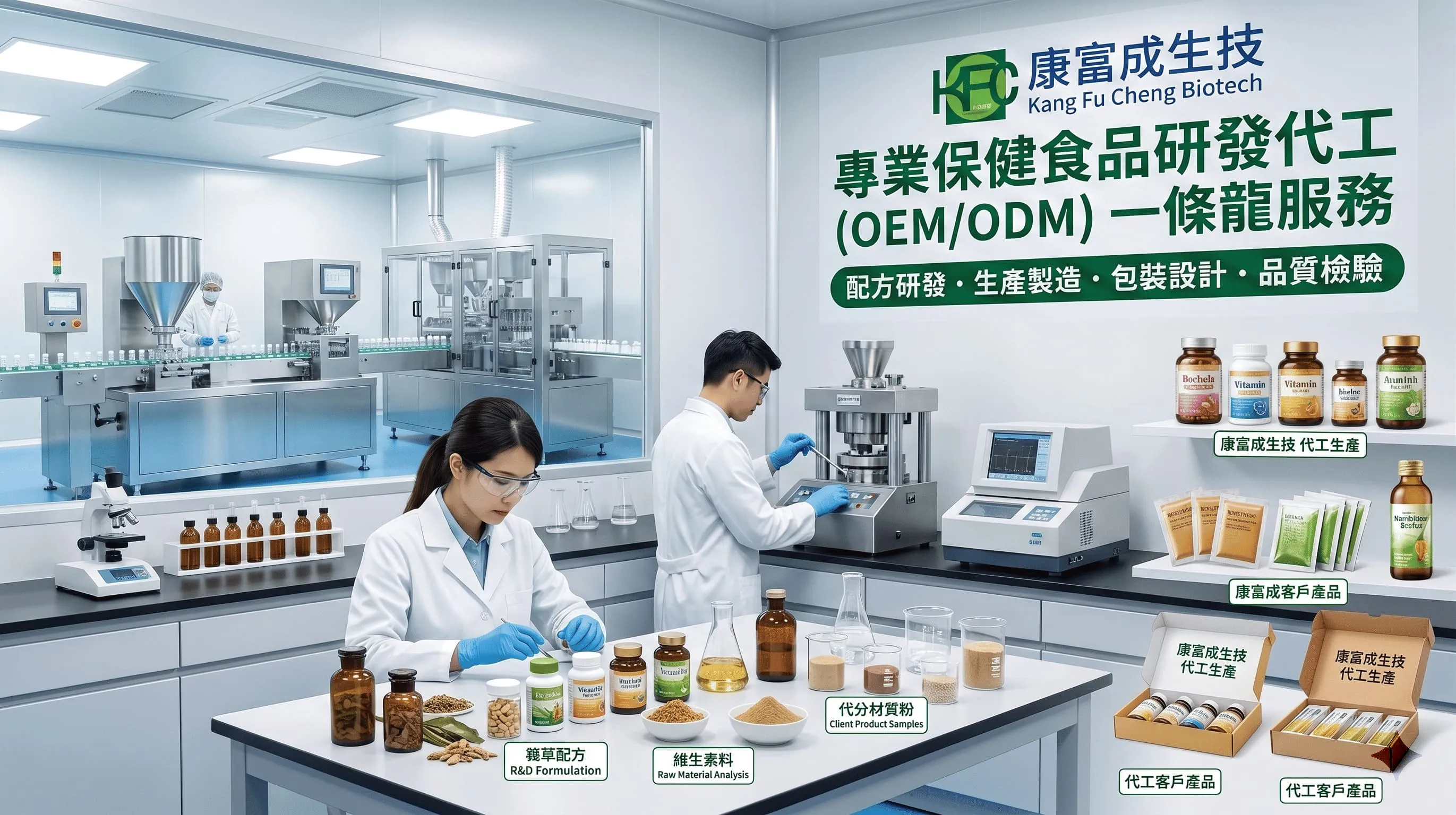 保健食品研發代工