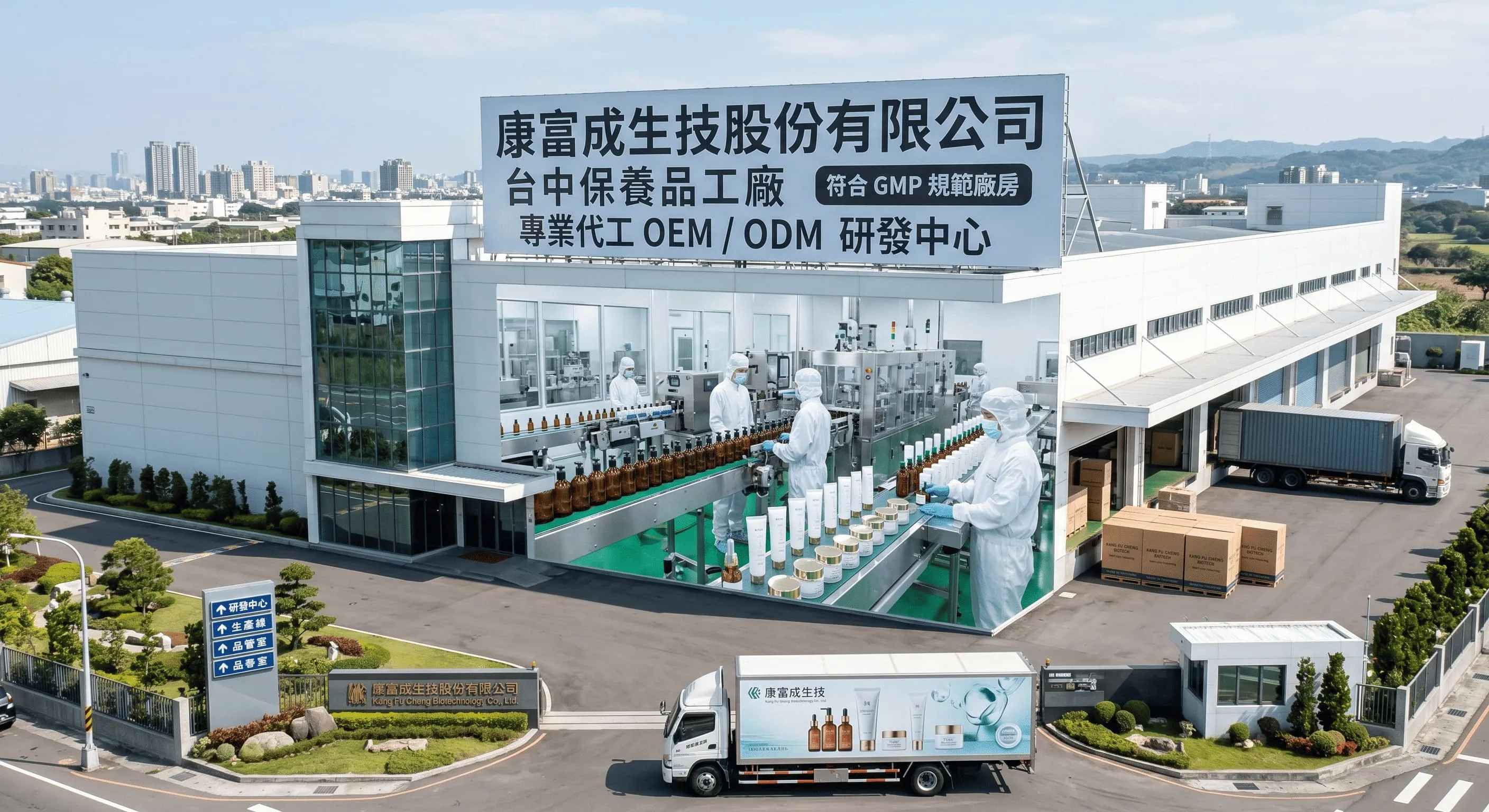 台中保養品工廠