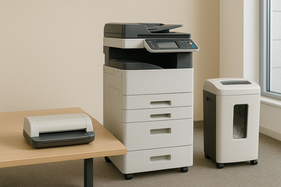 辦公室設備一站式維修：碎紙機、護貝機、影印機
