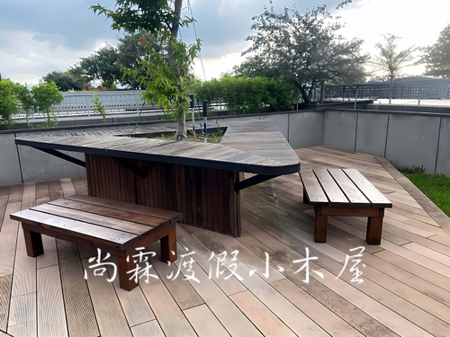 南方松桌椅
