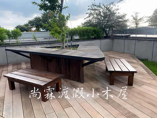 尚霖 戶外桌椅 南方松椅子 HE026