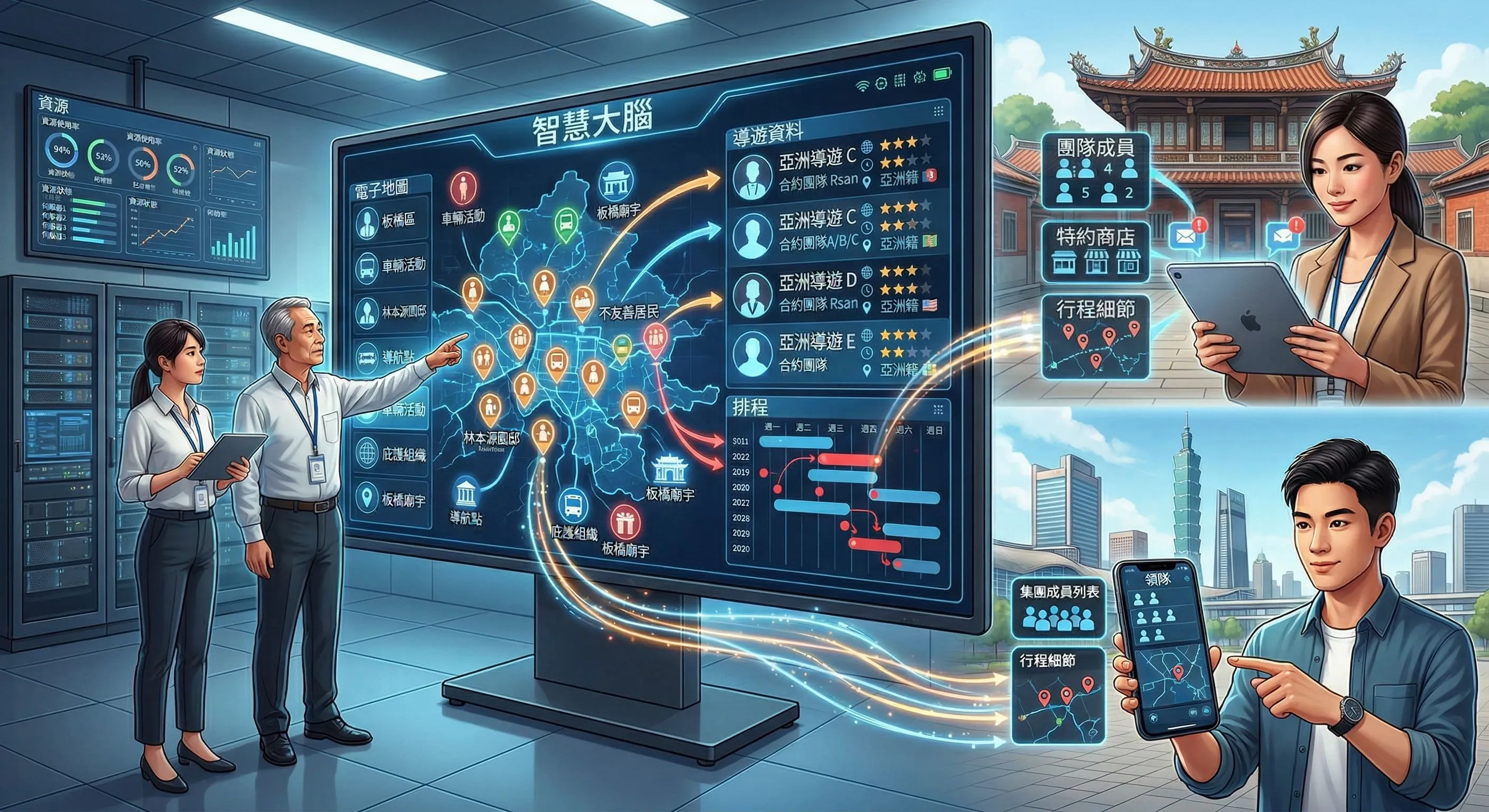 8-2導遊派團管理系統