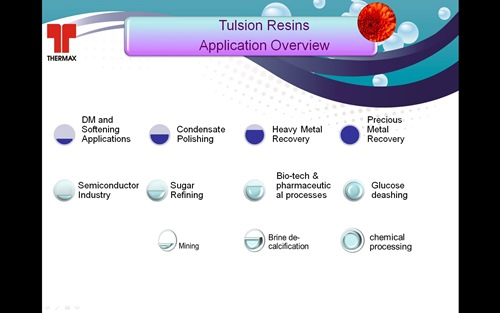 Tulsion離子交換樹脂