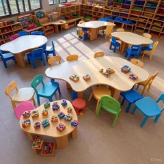 幼兒園桌椅