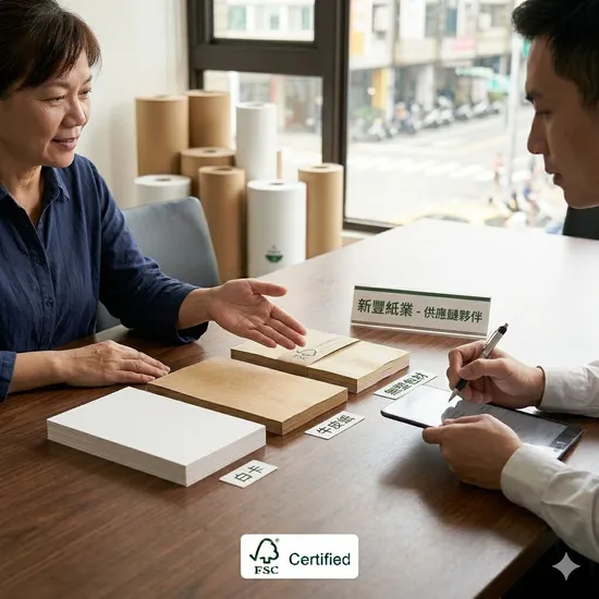 新豐紙業提供專業紙材建議與長期供應鏈合作方案