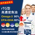 晶采超臨界魚油(60粒-盒)EPA+DHA高濃度