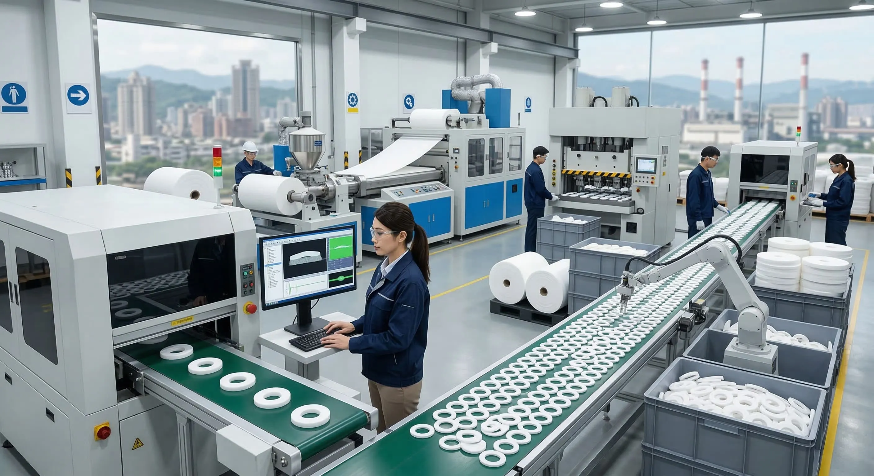 3-3穩定交期與極致良率：新北瓶蓋墊片製造基地的供應鏈優勢