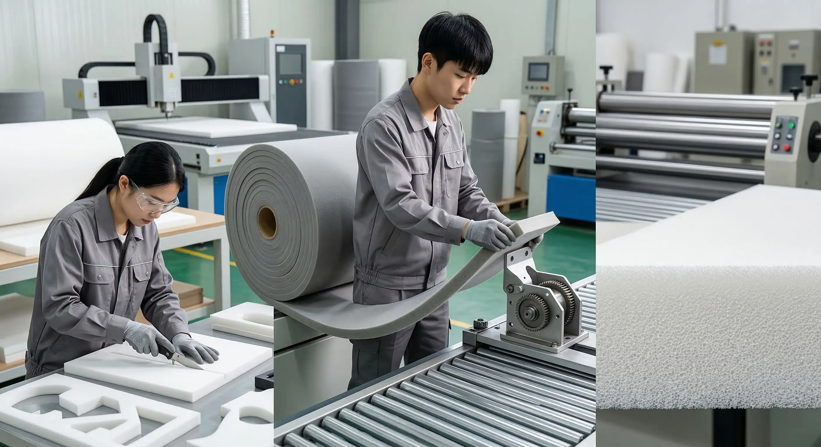 6-1取代傳統包材的綠色選擇:深入認識低倍率 PE 發泡板與