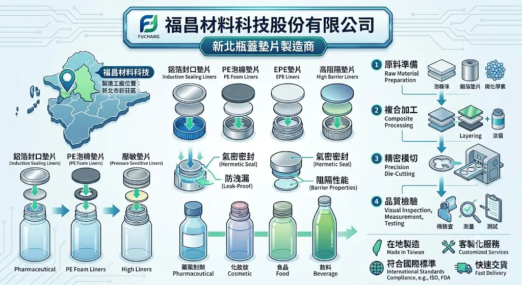 新北瓶蓋墊片製造