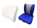 高密度泡棉、記憶棉、倍爾適機能棉(背靠墊-坐墊)