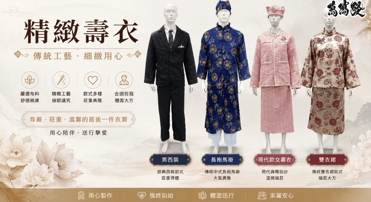 精緻壽衣