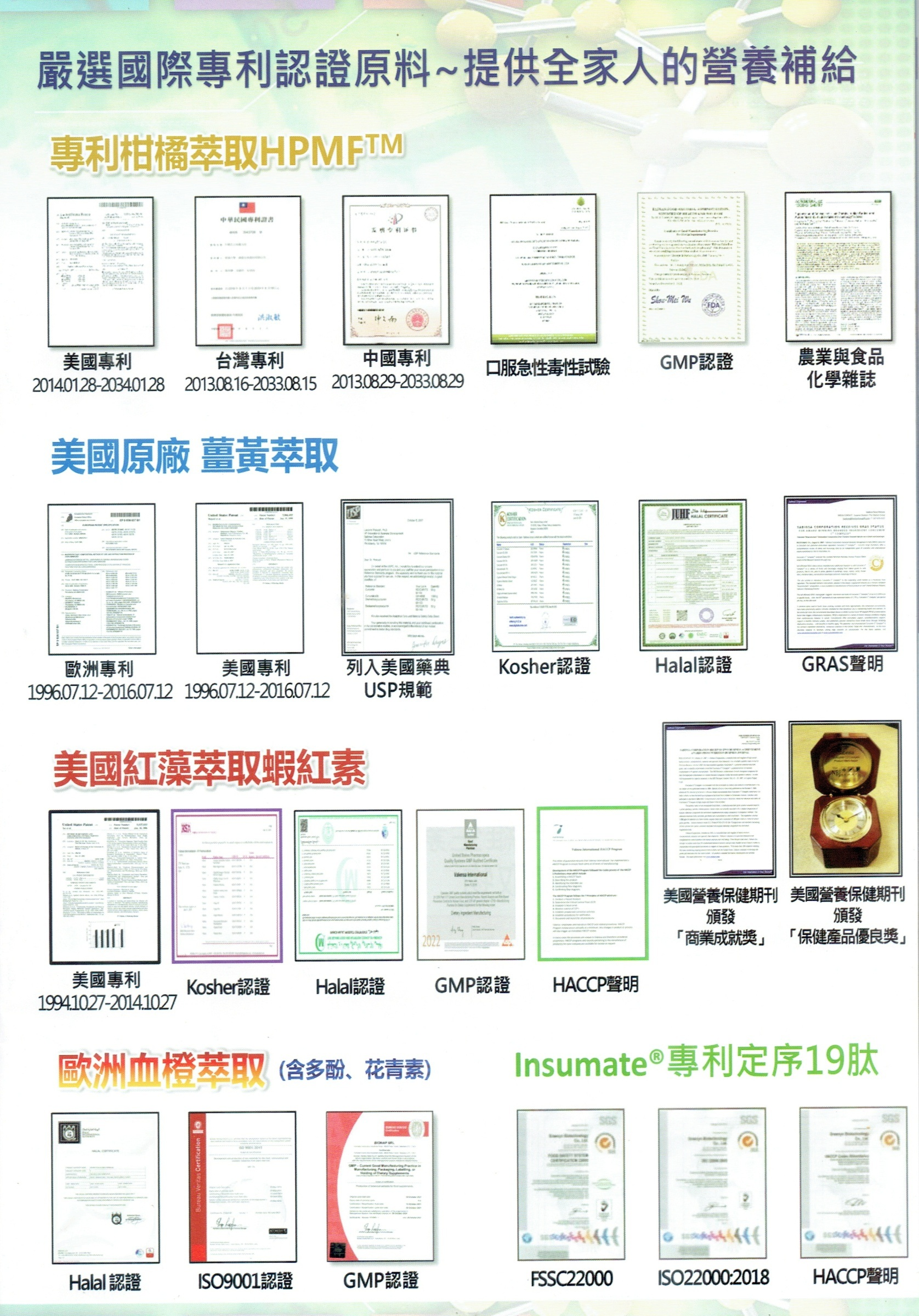 益醣王-專利認證原料