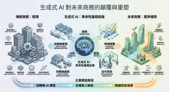 掌握生成式 AI 浪潮：必看的企業 AI 課程推薦與培訓指南