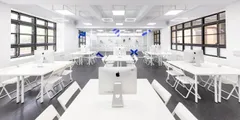 明亮辦公空間主管椅搭配