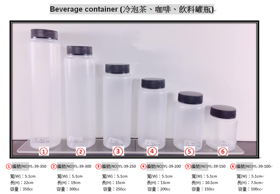 矮蓋飲料瓶，水果茶瓶、木耳汁..