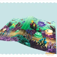 海洋風章魚 4×6 吋相本