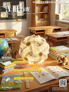 【汪汪有光】幾何童趣燈飾