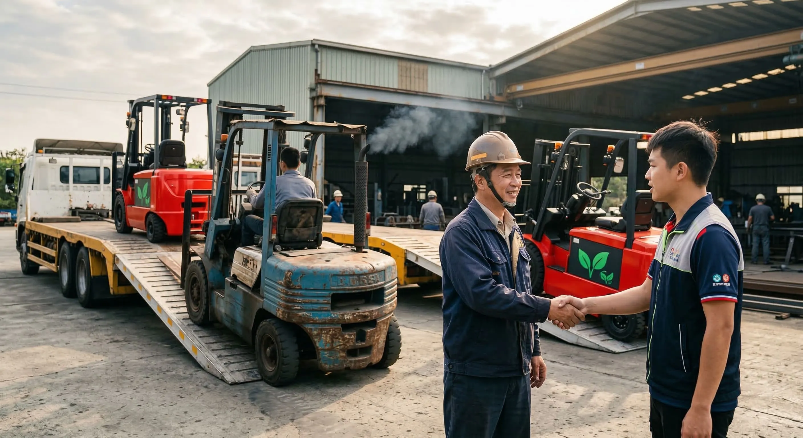 堆高機舊換新體驗
