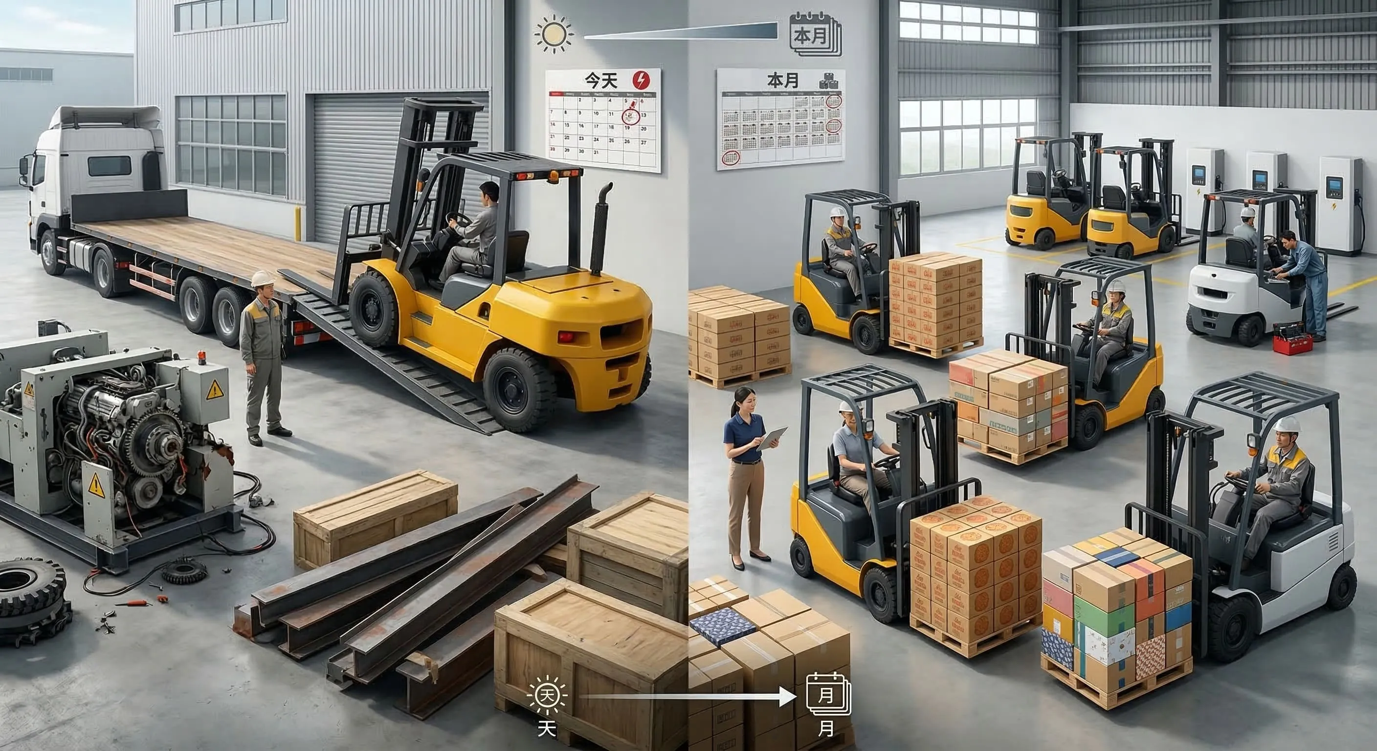 堆高機日租與月租