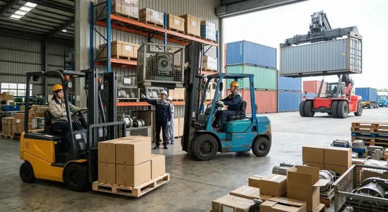 倉儲空間的魔術師：靈活穿梭的 1.5噸堆高機