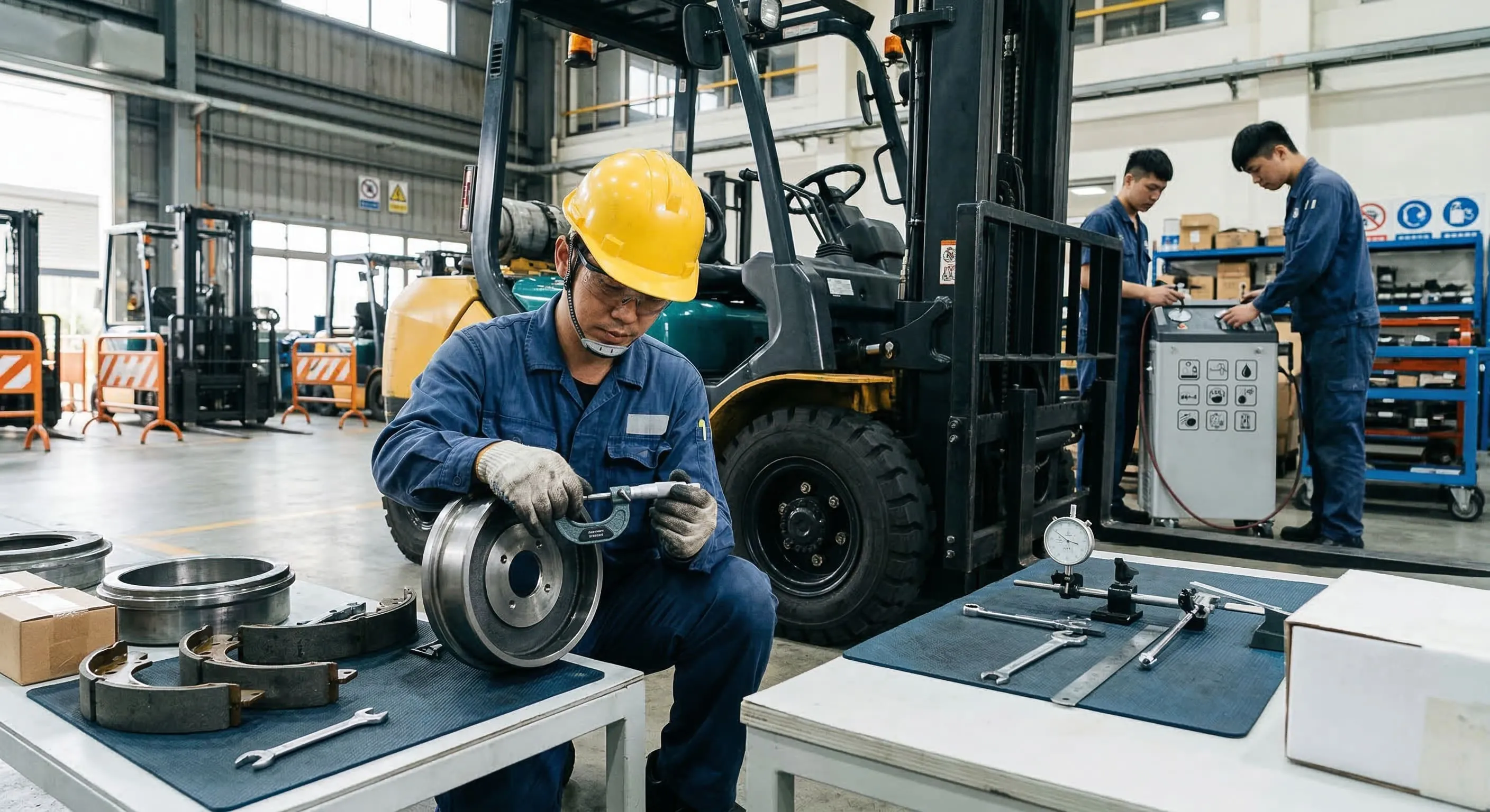 堆高機煞車維修標準