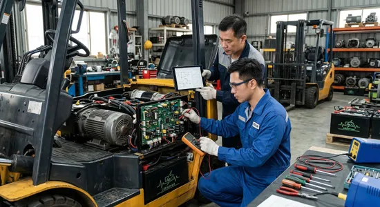 無預警停機的夢魘：解析電動搬運設備的電系核心