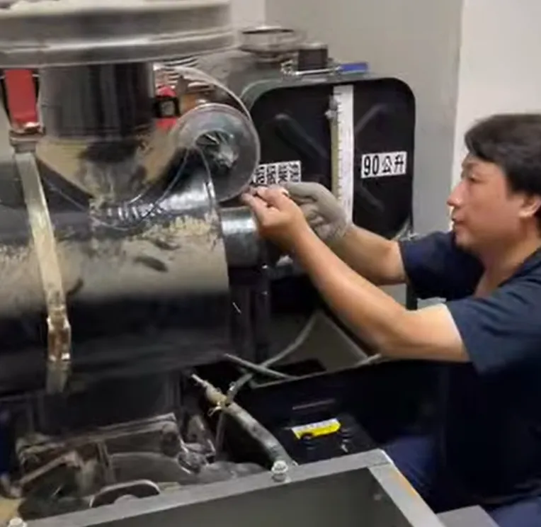 柴油發電機機油更換