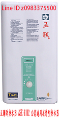 五聯牌熱水器ASE-6102公寓適用屋外型熱水器銅