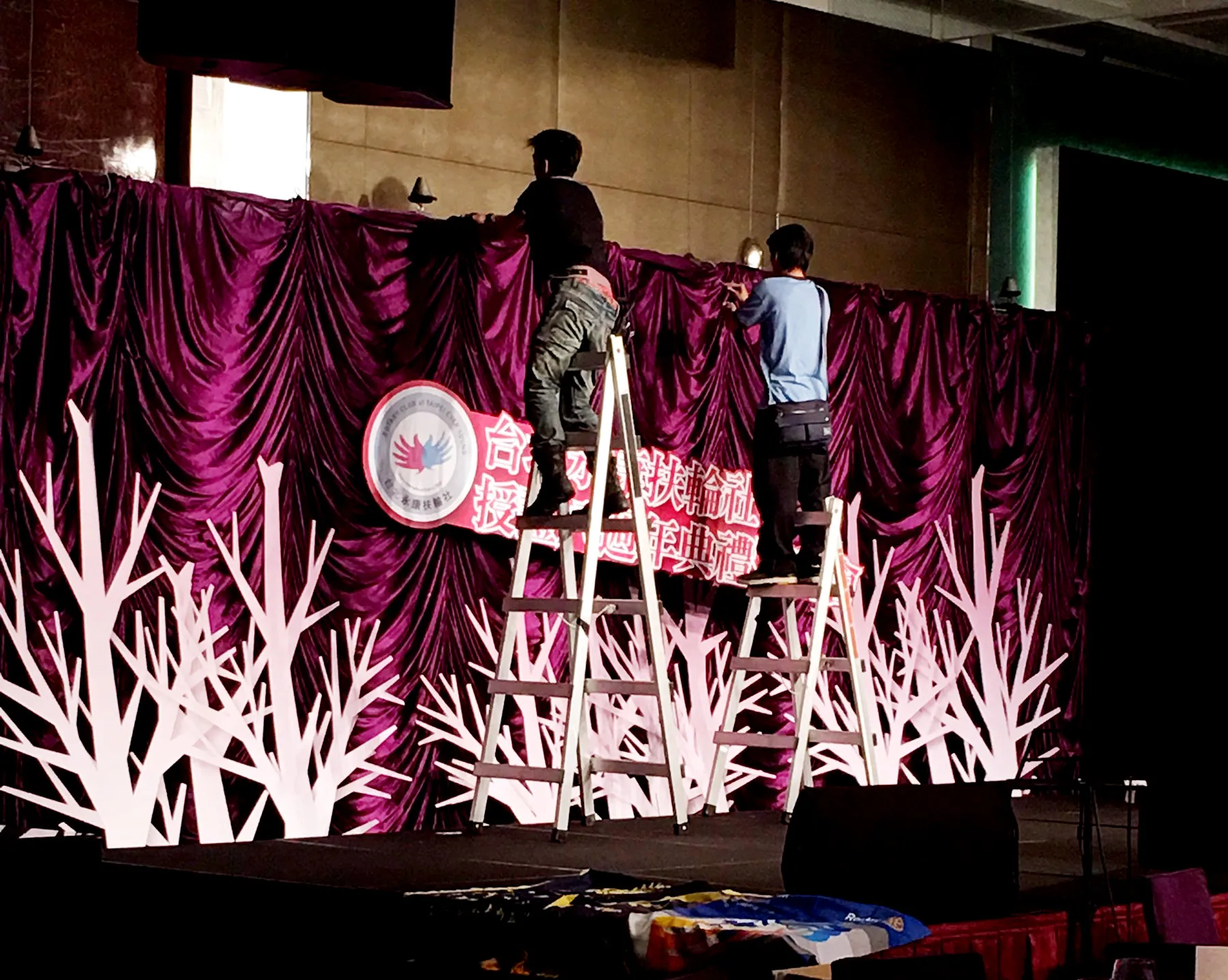 活動背板施工-大圖輸出